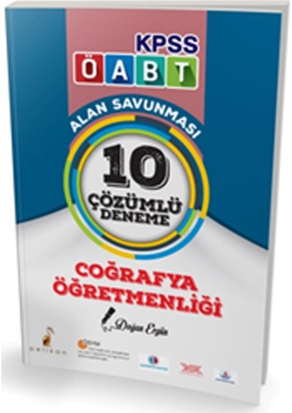 2017 ÖABT Coğrafya Öğretmenliği Alan Savunması 10 Çözümlü Deneme