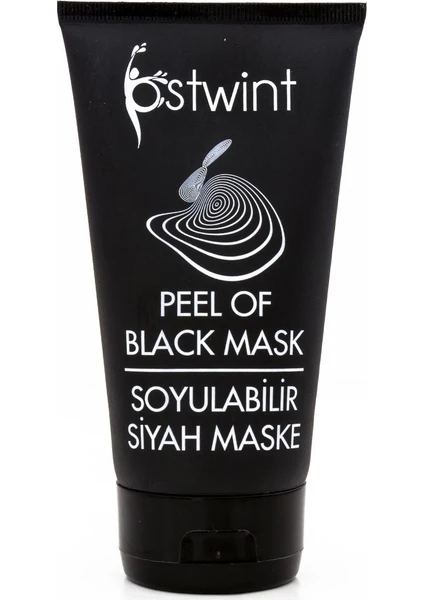 Soyulabilir Siyah Maske 150Ml