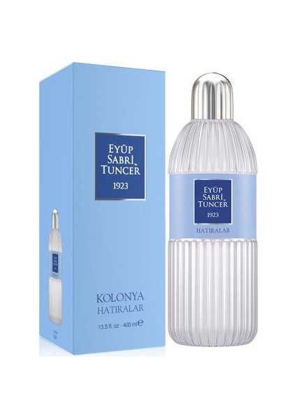 Hatıralar Kolonyası 400 Ml Silindir Cam Şişe