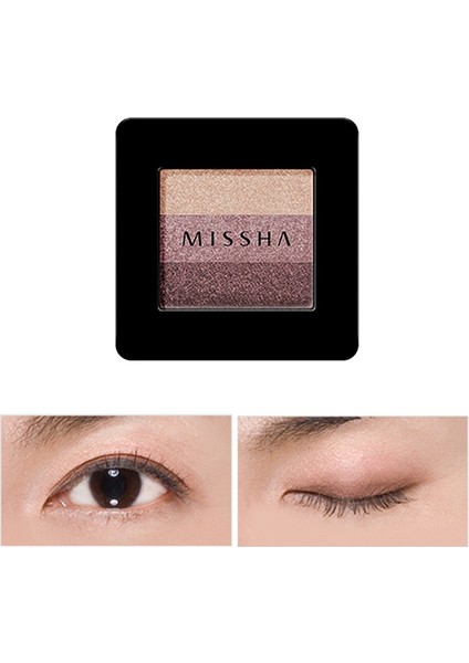 Triple Shadow No.1 (Brownie Pink)