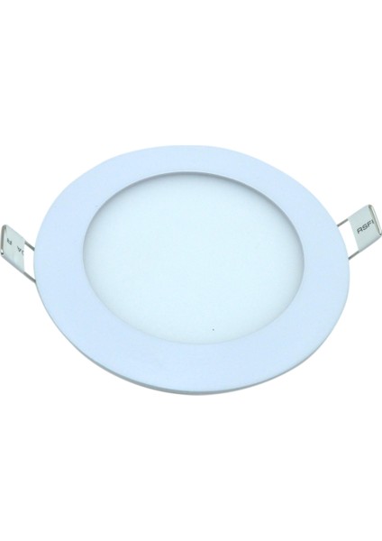 6W Sıva Altı Yuvarlak Led Panel (Beyaz Işık)