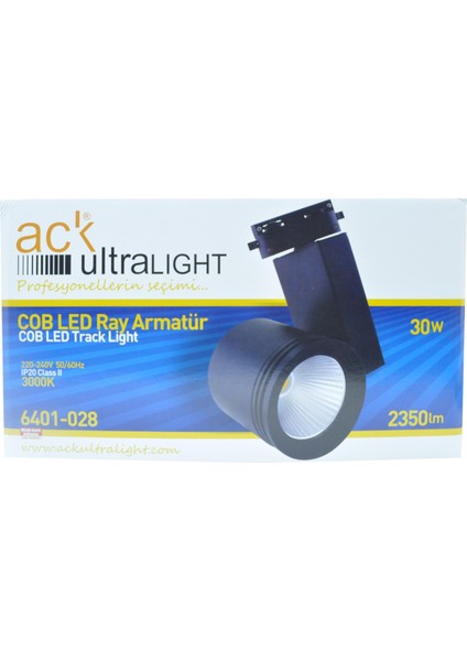 30W Cob Led Ray Armatür (Gün Işığı)