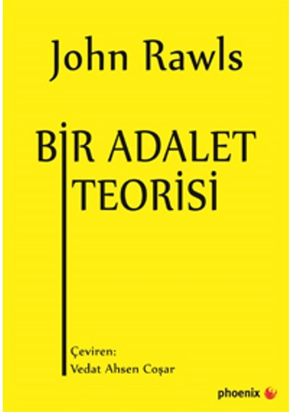 Bir Adalet Teorisi - John Rawls