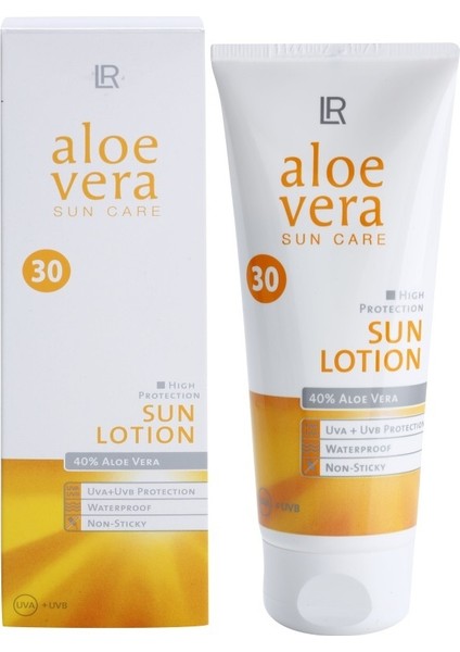 Aloe Vera Güneş Losyonu Spf 30 (Orta Dereceli - Açık Ciltlere)