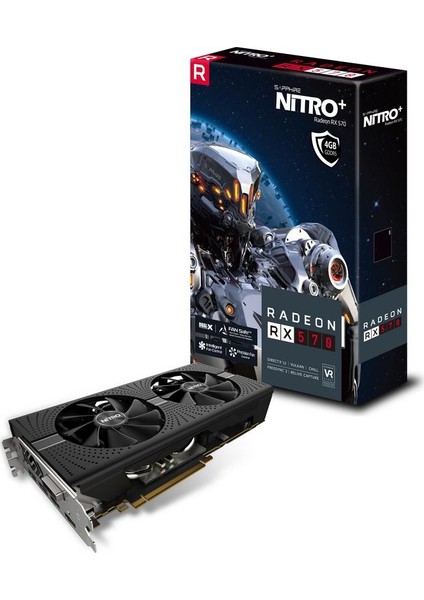Nitro+ Amd Radeon RX 570 4GB 256Bit GDDR5 (DX12) PCI-E 3.0 Ekran Kartı 11266-14-20G
