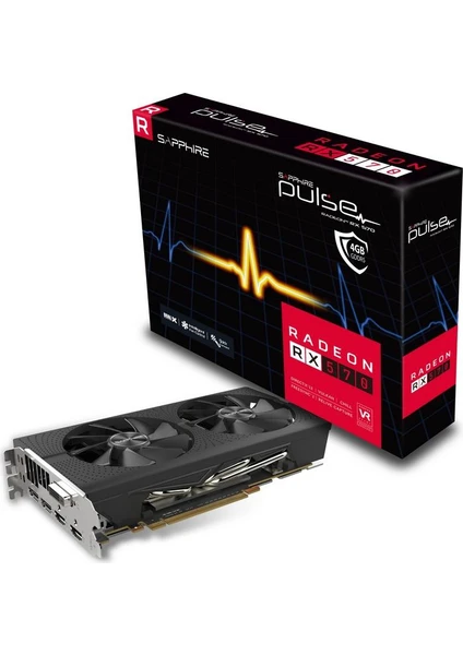 Pulse Amd Radeon RX 570 4G 256Bit GDDR5 (DX12)PCI-E 3.0 Ekran Kartı  11266-04-20G