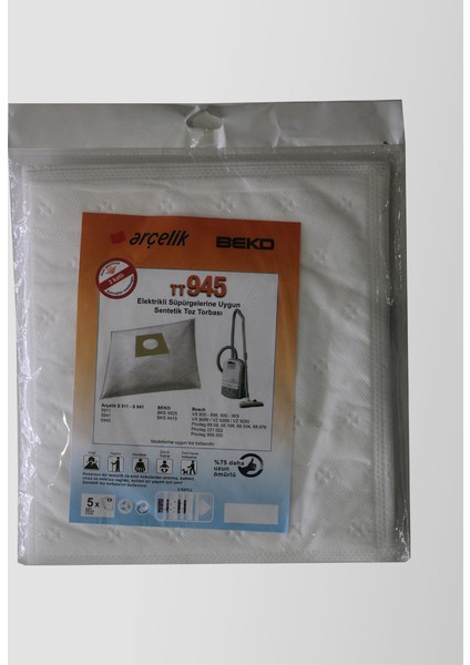 Beko TT945 Elektrikli Süpürge Torbası