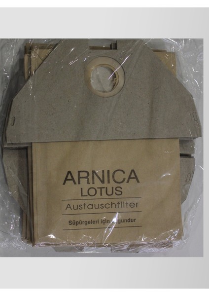 Arnica Lotus Kağıt Süpürge Torbası