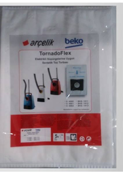 Tornado Flex Sentetik Süpürge Torbası