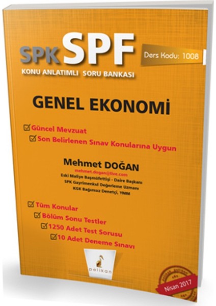 SPK - SPF Genel Ekonomi Konu Anlatımlı Soru Bankası 1008