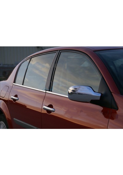 Renault Megane 2 Sedan Krom Cam Çıtası