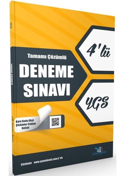 YGS 4 lü Deneme Sınavı Tamamı Çözümlü