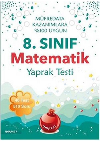 8. Sınıf Matematik Yaprak Testi Yeni Müfredat