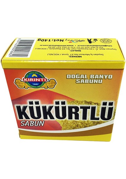 Kükürtlü Sabun