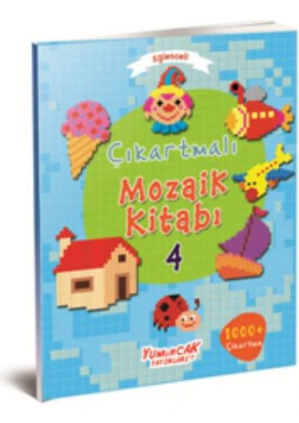 Eğlenceli Çıkartmalı Mozaik Kitabı 4