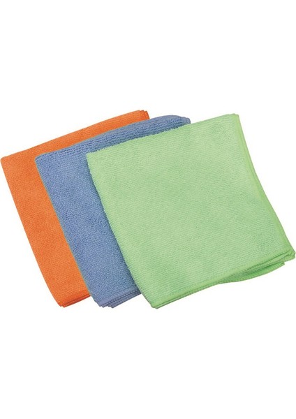 Mikrofiber Temizlik Ve Cila Bezi 3'Lü Paket ( Cam Temizleme Sıvısı Hediye ! )