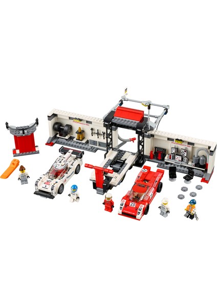 Speed Champions 75876 Porsche 919 Hybrid ve 917K Pit Alanı