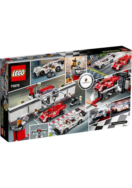 Speed Champions 75876 Porsche 919 Hybrid ve 917K Pit Alanı modelleri
