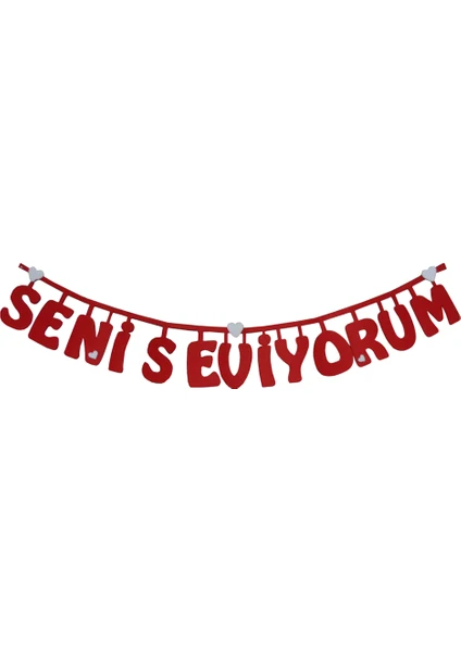 Keçe Seni Seviyorum Yazı