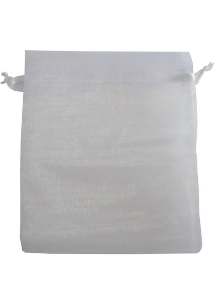 Tül Kese 100 Lü - Beyaz