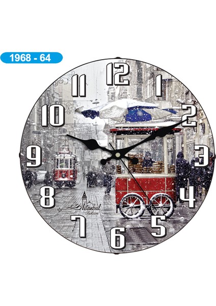 D1968 64 Exclusive Duvar Saati