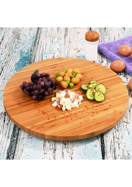 Avantajlar Bubambu Dönerli Sunum Tepsisi