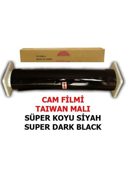 Cam Filmi Normal %05 Süper Koyu Siyah ( Super Dark Black ) 152Cm * 60M