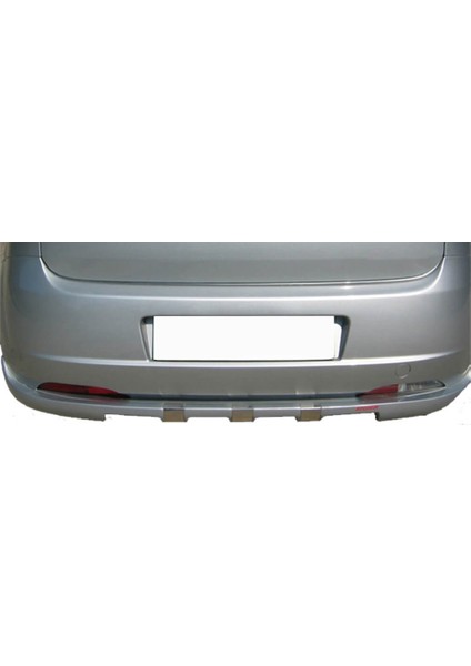 Fiat Grande Punto Arka Tampon Altı Kromlu 2005-2010 Modeller