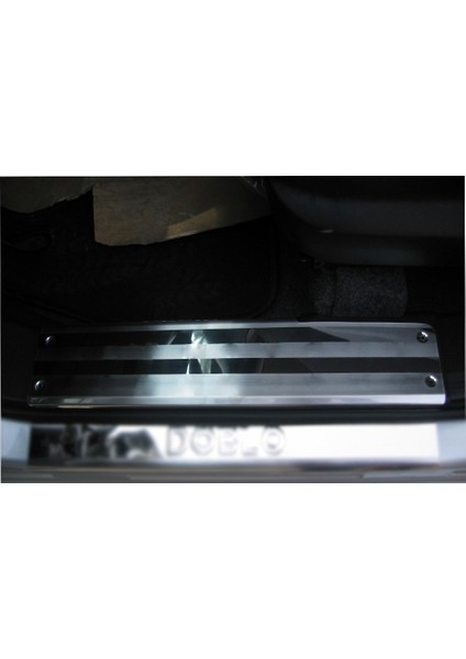 Fiat Doblo 2 İç Kapı Eşiği 4 Parça Paslanmaz Çelik 2010 Üzeri Modeller