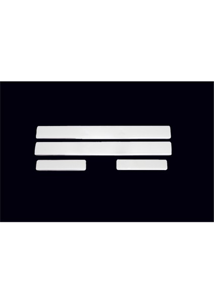 Opel Vectra C Kapı Eşiği 4 Parça Paslanmaz Çelik 2002-2008 Modeller