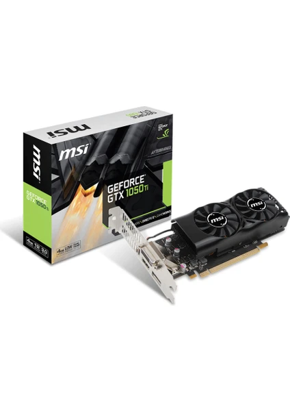 NVIDIA GeForce GTX 1050 Ti 4GT LP 4GB 128 bit GDDR5 DX(12) PCI-E 3.0 Ekran Kartı (GTX 1050 Ti 4GT LP)