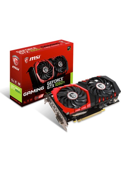 NVIDIA GeForce GTX 1050 TI Gaming 4G 4GB 128 bit GDDR5 DX(12) PCI-E 3.0 Ekran Kartı (GTX 1050 TI Gaming 4G)