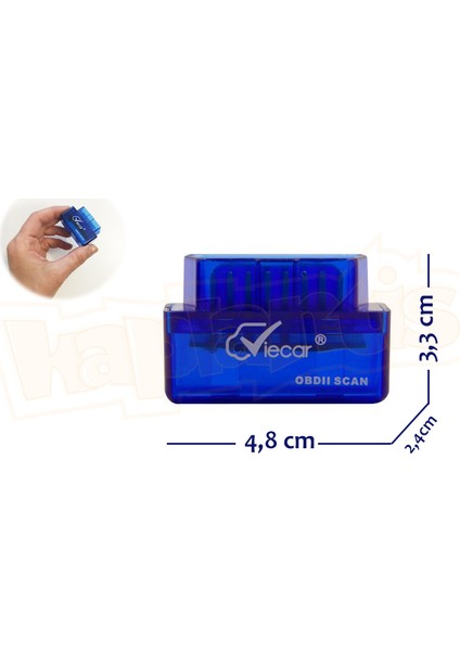 Obd2 Bluetooh V2.1 Araç Arıza Tespit Cihazı