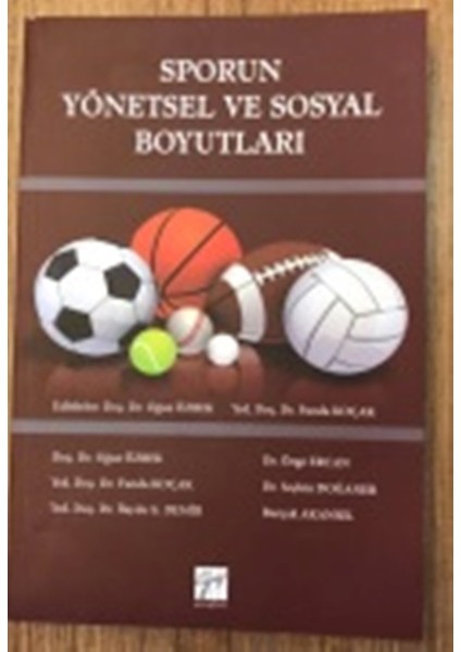 Sporun Yönetsel ve Sosyal Boyutları