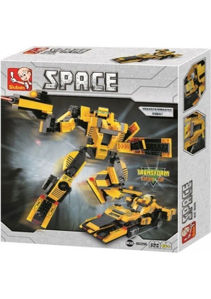 Space Transformative Robot 284 Parça