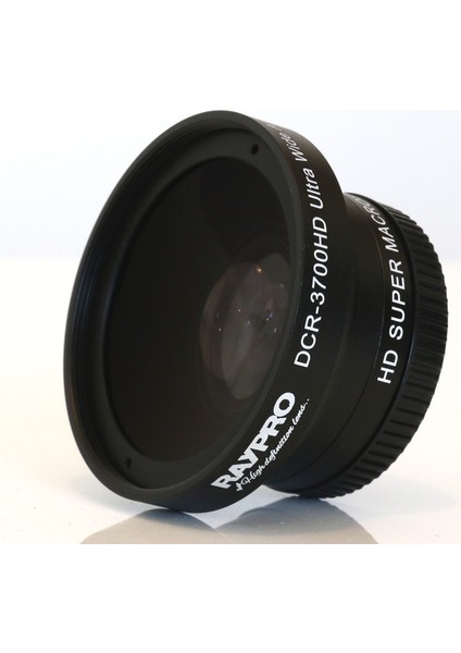 DCR-3700HD 37mm 0.70x Ultra Geniş Açı + Makro Lens