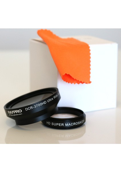 DCR-3700HD 37mm 0.70x Ultra Geniş Açı + Makro Lens