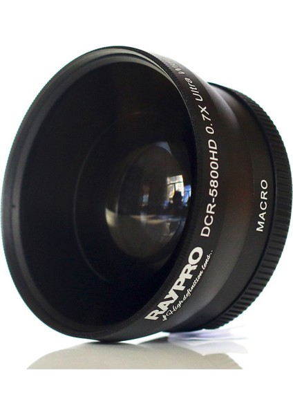 DCR-5800HD 58mm 0.70x Ultra Geniş Açı + Makro Lens