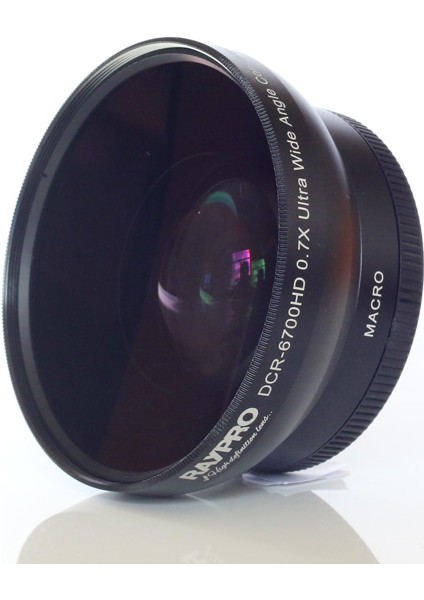 DCR-6700HD 67mm 0.70x Ultra Geniş Açı + Makro Lens