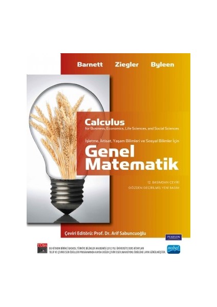 Genel Matematik - (İşletme, İktisat, Yaşam ve Sosyal Bilimle - Pearson