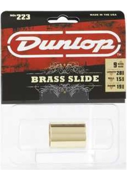 223 Brass Medium Slide