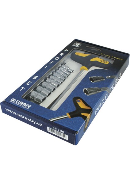 851200 1/4'' T Saplı 6 Köşe Lokma Anahtar Takımı
