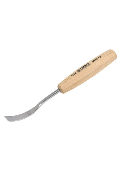 893012 Wood Line Standart Bükülmüş Düz Ağız Oyma Iskarpelası 12X90 Mm