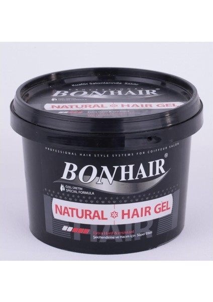 Bonhaır Natural Saç Jölesi Daha Sert Ve Dayanıklı 700Ml