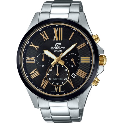 Casio Edifice Momentum Efv C100d 1avef Sporty Lcd Chronograph Zegarek Net Youtube