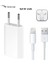 Case Leap Apple iPhone Uyumlu 5/5S/5C/Se Şarj Seti + Kulaklık 1