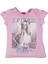 Pop Girls Kısa Kol Kız Çocuk T-Shirt Pembe 1