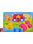 Eğitici Ahşap Montessori Oyuncak Hayvanlar Puzzle Yapboz 1