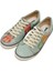 Erkek Vegan Deri Mavi Sneakers - Route 66 Tasarım 2