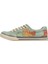 Erkek Vegan Deri Mavi Sneakers - Route 66 Tasarım 4